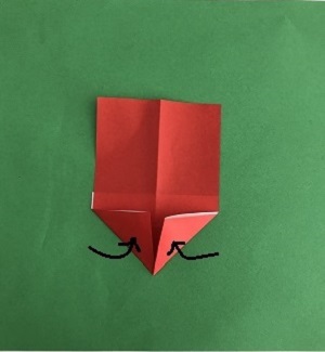 サンタの折り方５